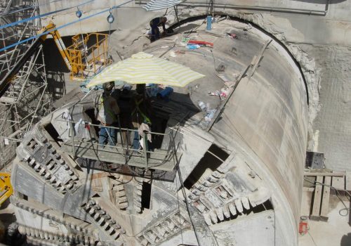 Finalización Túnel Sellado Tuneladora