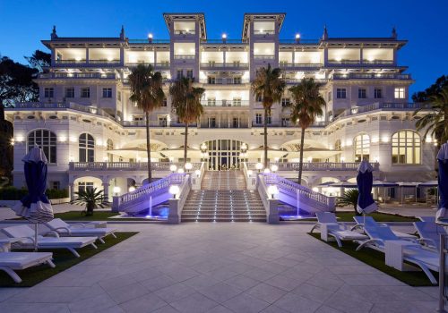 Fuentes ornamentales del Gran Hotel Miramar de Málaga