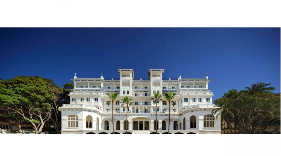 Construcción de piscinas exteriores y spa en el nuevo Hotel Miramar *****GL de Málaga